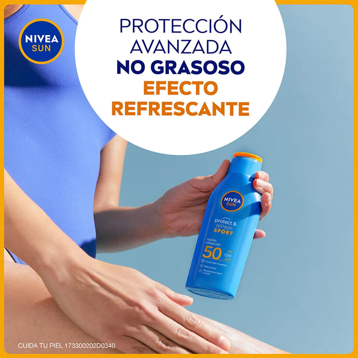 Protector Solar Nivea Sun Fps50 200ml - Imagen 3