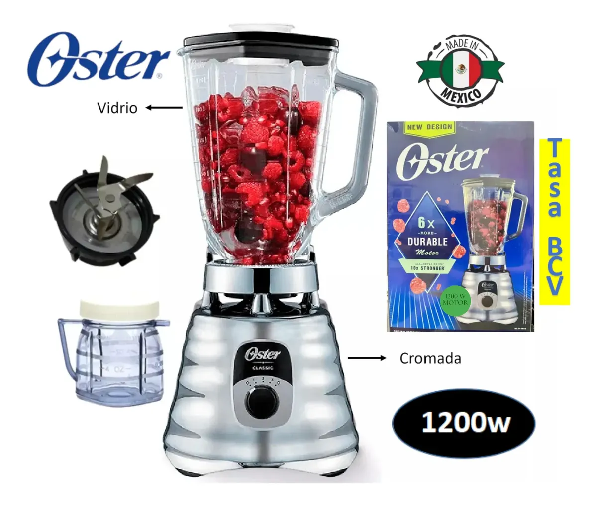 Licuadora Oster Clásica de 10 Velocidades